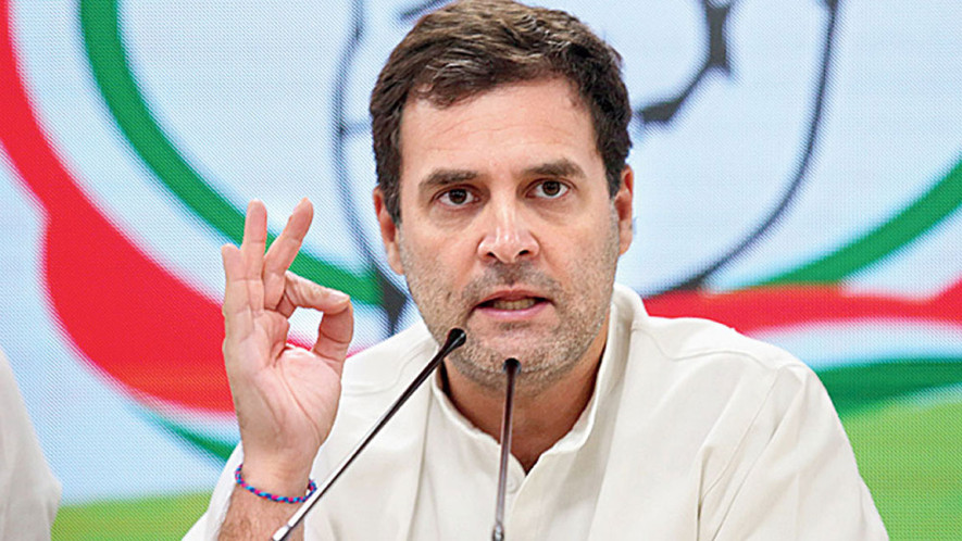 सदस्यता खारेज भएपछि  संसद् भवन पुगे राहुल गान्धी